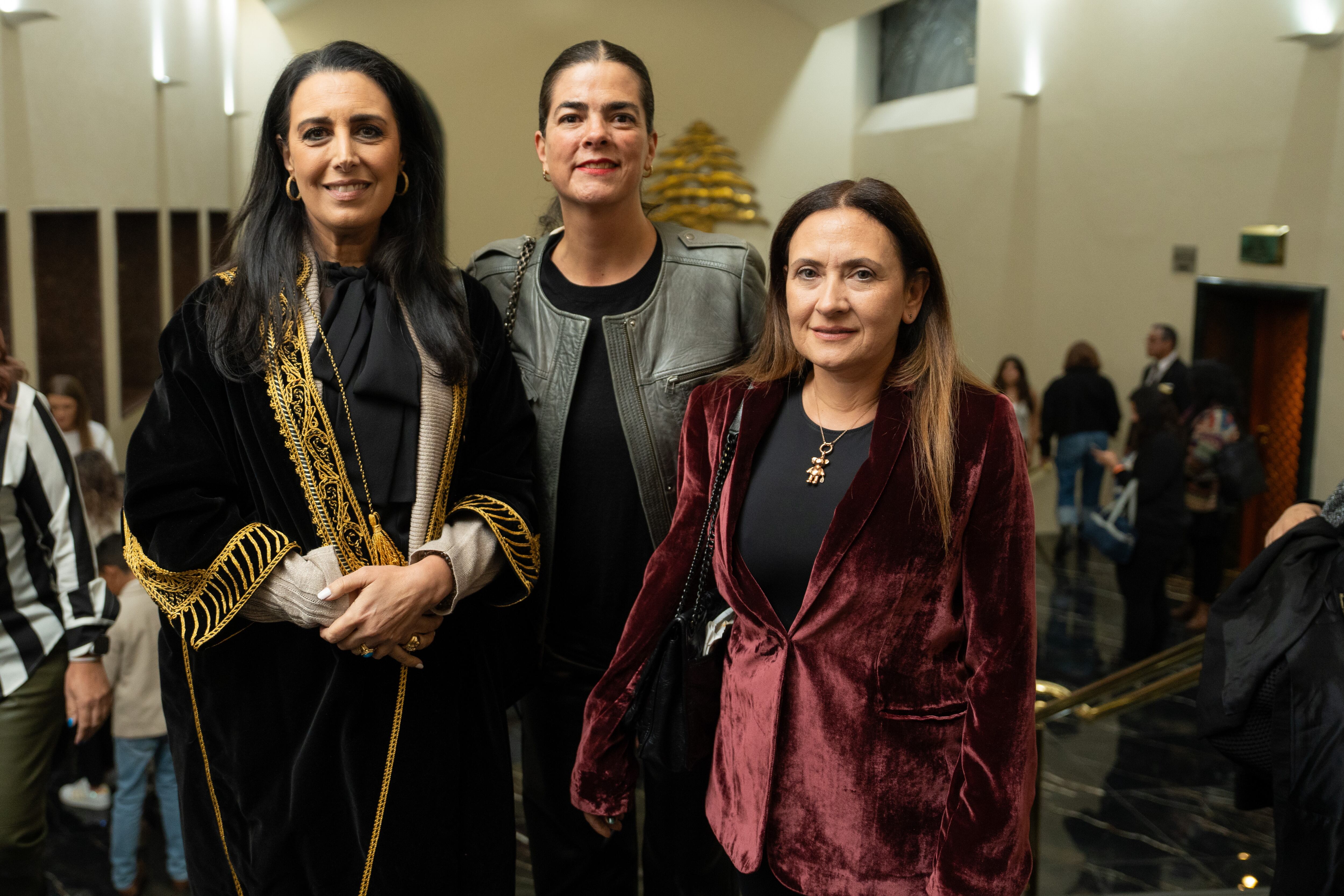 Susan Harfuch, Andrea Musi y Virna Batarse. (Foto: Héptor Arjona)