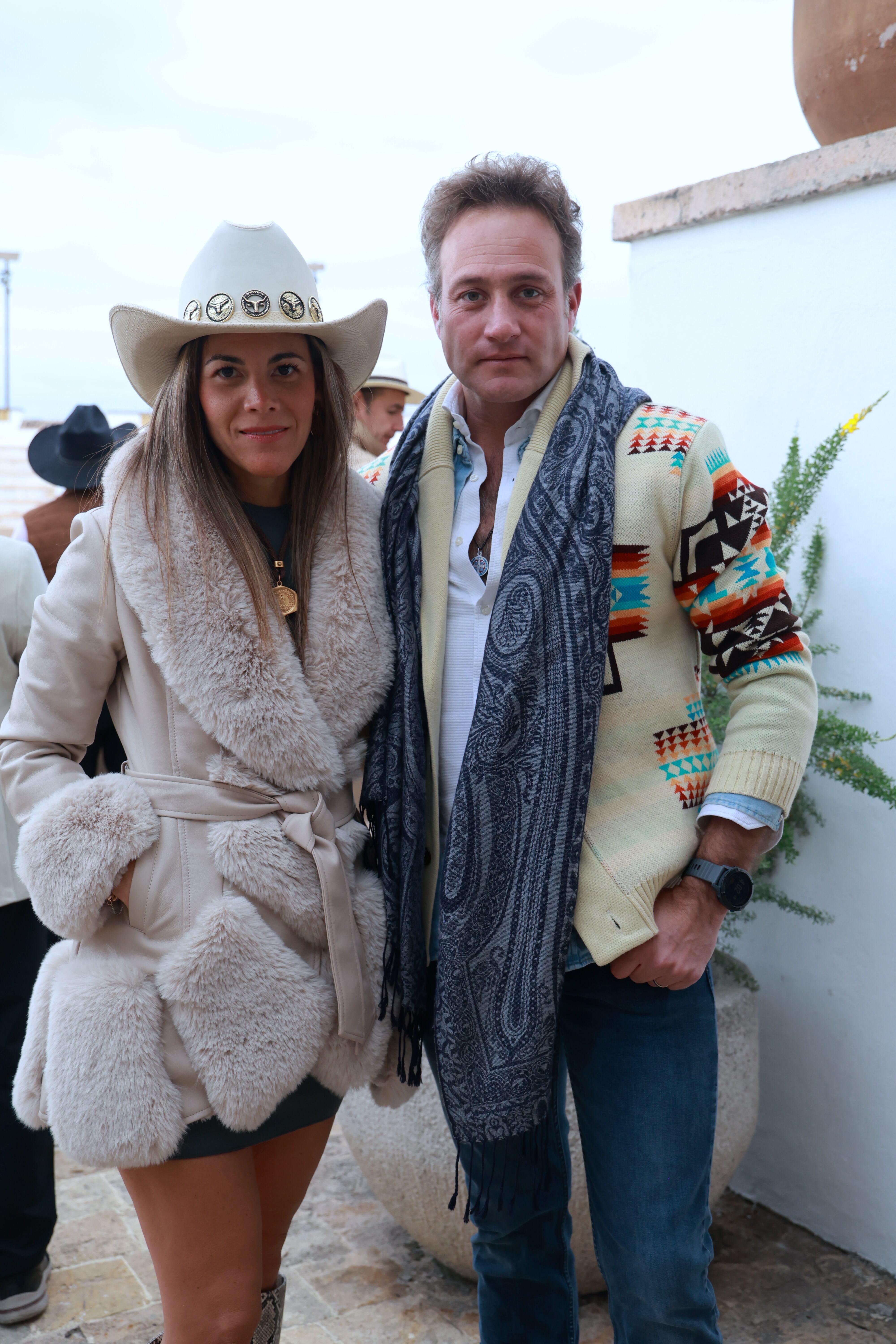 Tessy Gómez y Mario Zulaika. (Foto: Héptor Arjona)