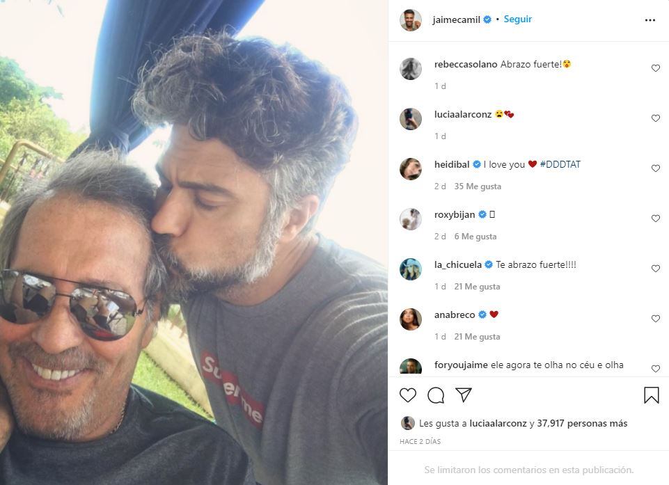 Jaime Camil cuenta por qué se distanció de Luis Miguel