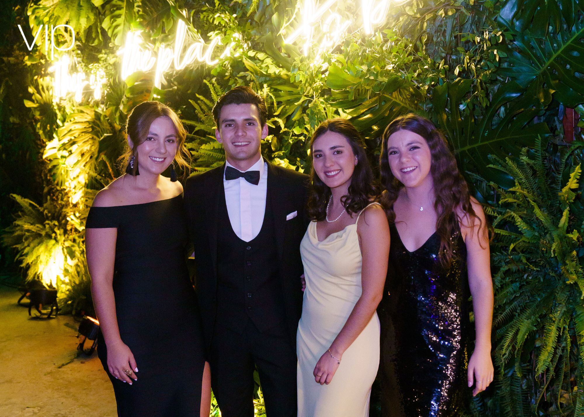 Daniela, Diego, Natalia y Paulina Hanono. (Foto: Héptor Arjona)