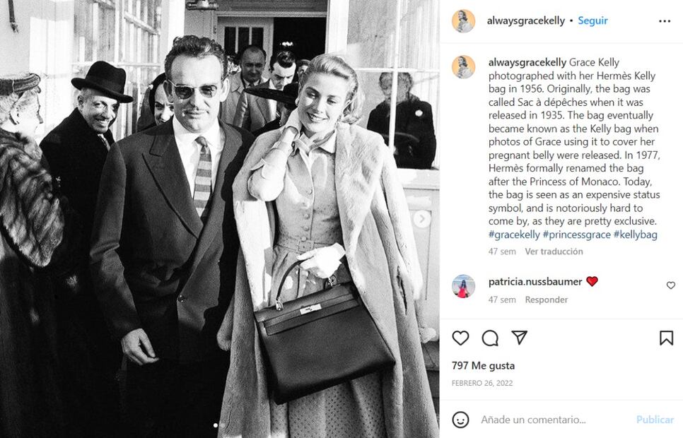 Lujosos bolsos con nombres de celebridades y 'royals'