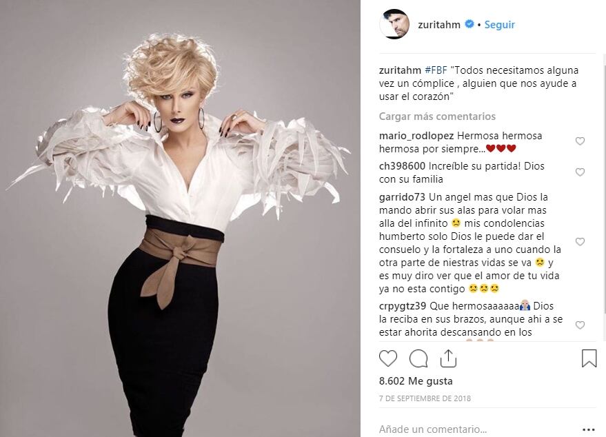 Los mensajes de amor que Humberto Zurita le escribió a Christian Bach antes de su muerte