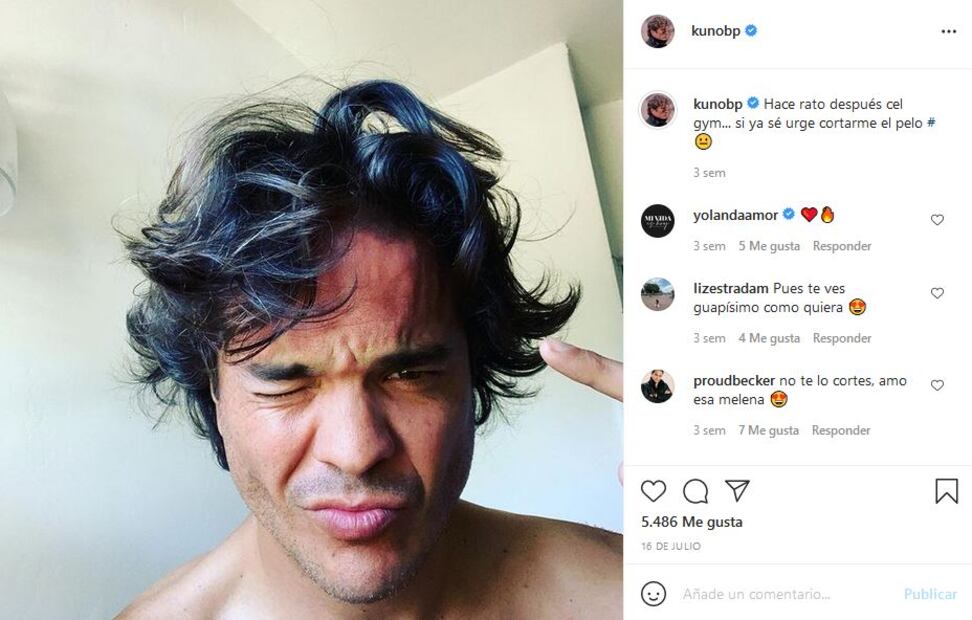 Kuno Becker se vacunó contra el Covid-19 tras contagio de Paty Navidad