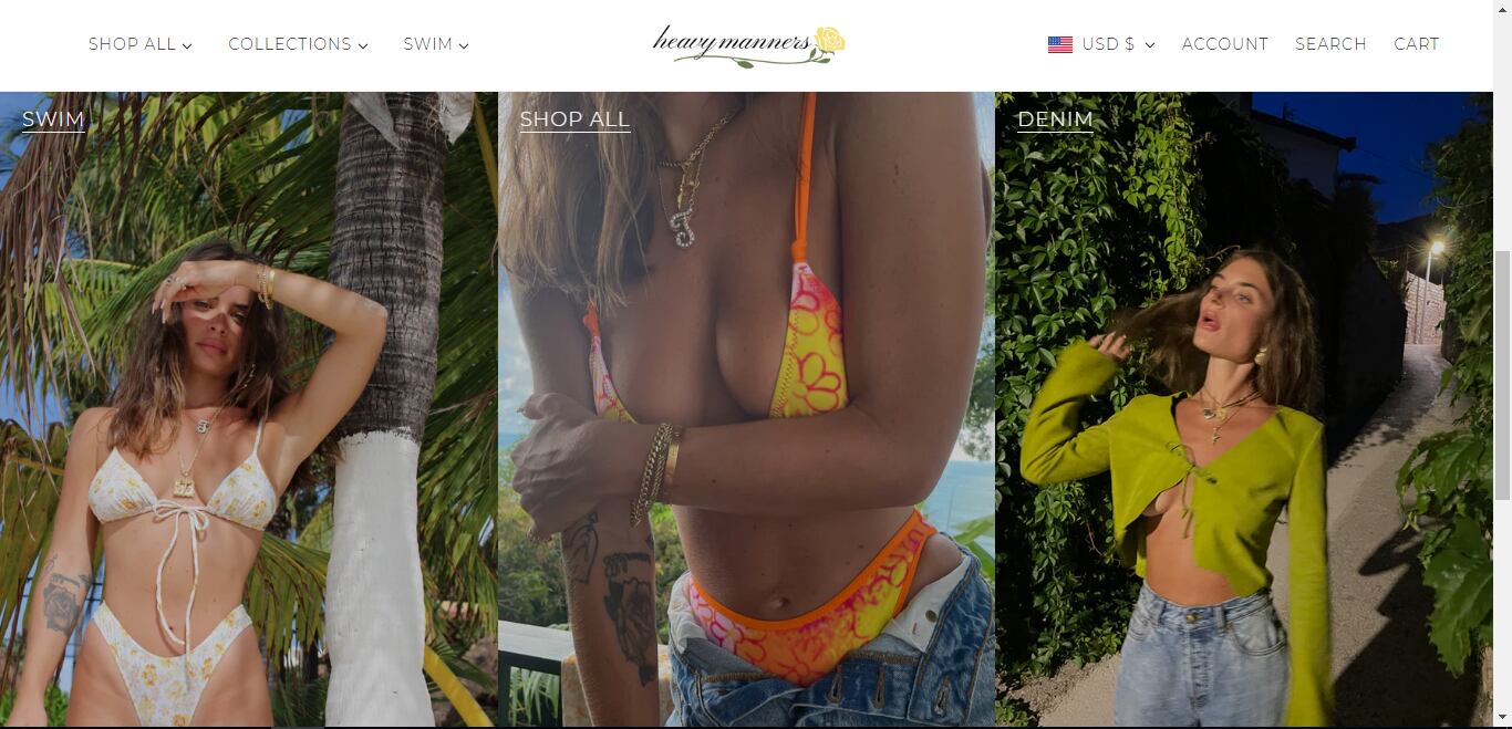 Kendall Jenner y Dua Lipa, encantadas con los bikinis de Heavy Manners