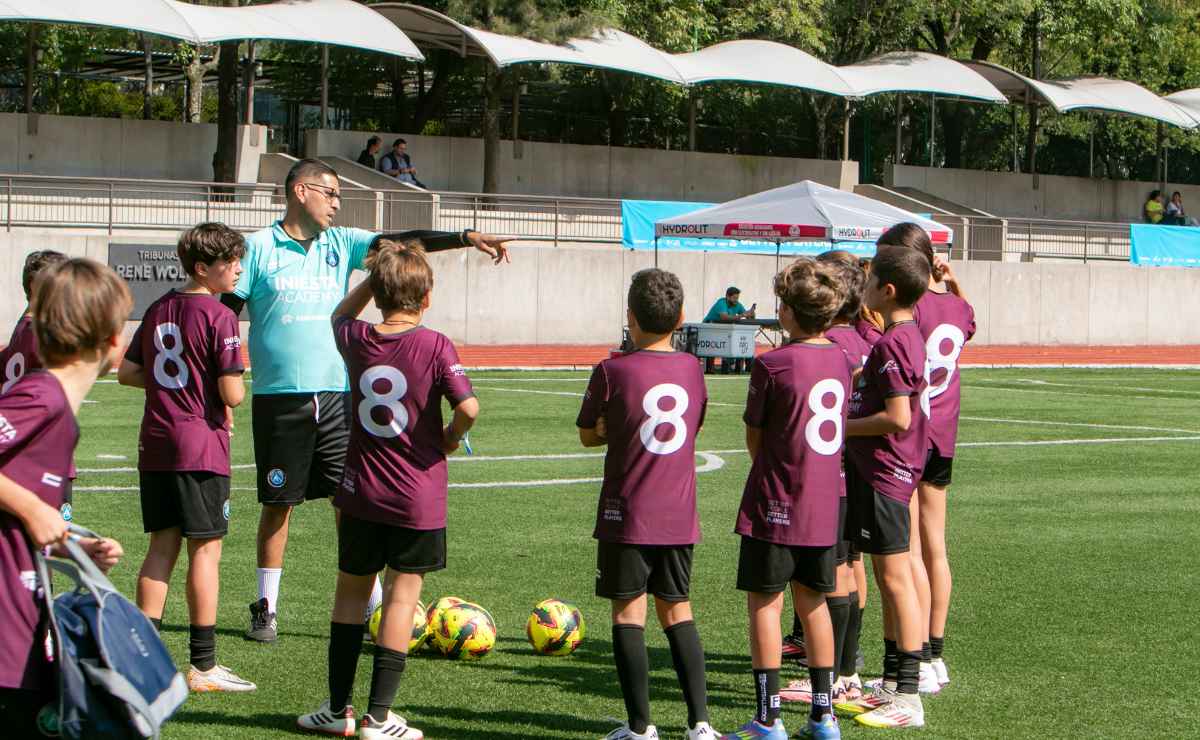 Así se vivió la inauguración del Summer Camp de Iniesta Academy México / Foto: Arturo Quintero
