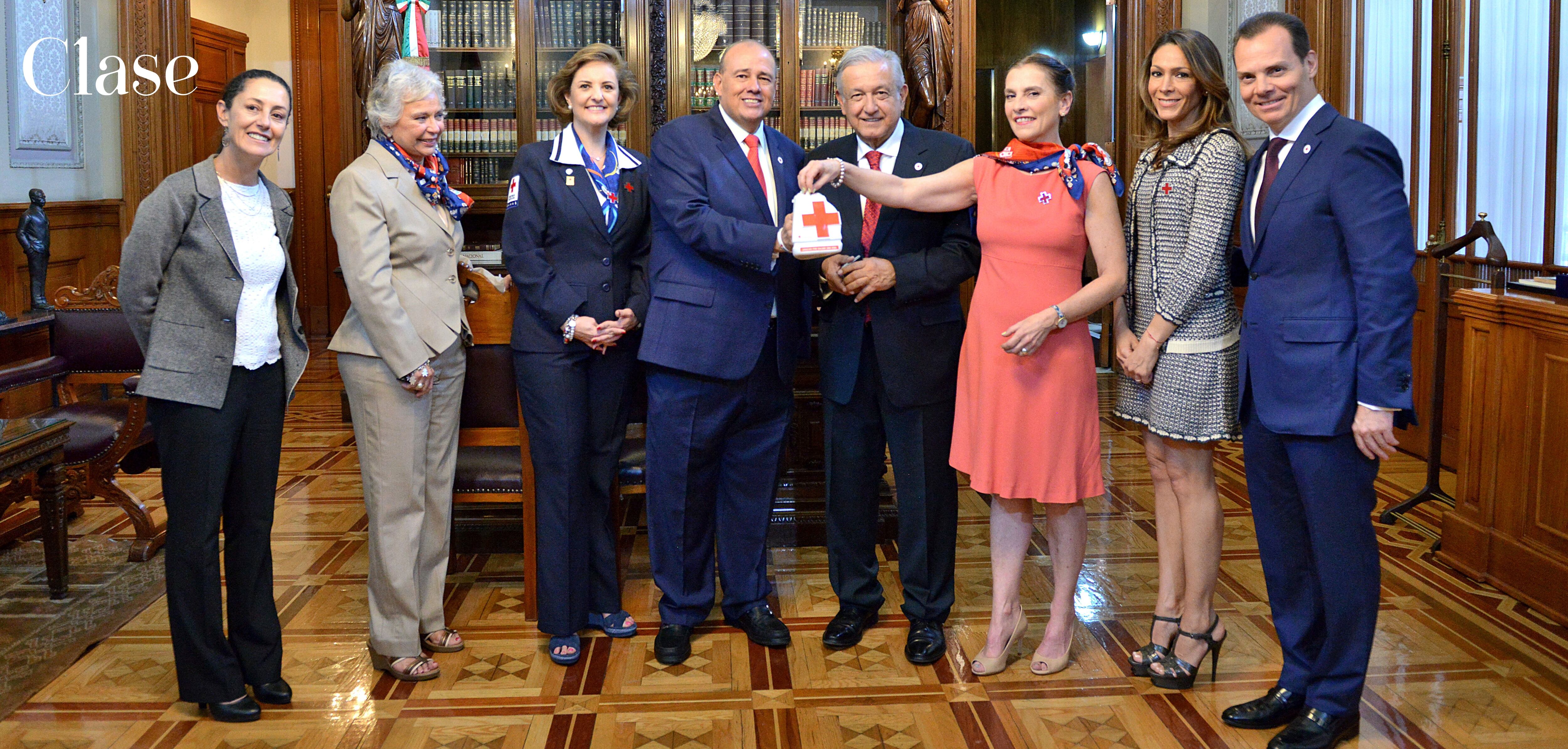 Inicia la colecta 2019 de la Cruz Roja Mexicana 
