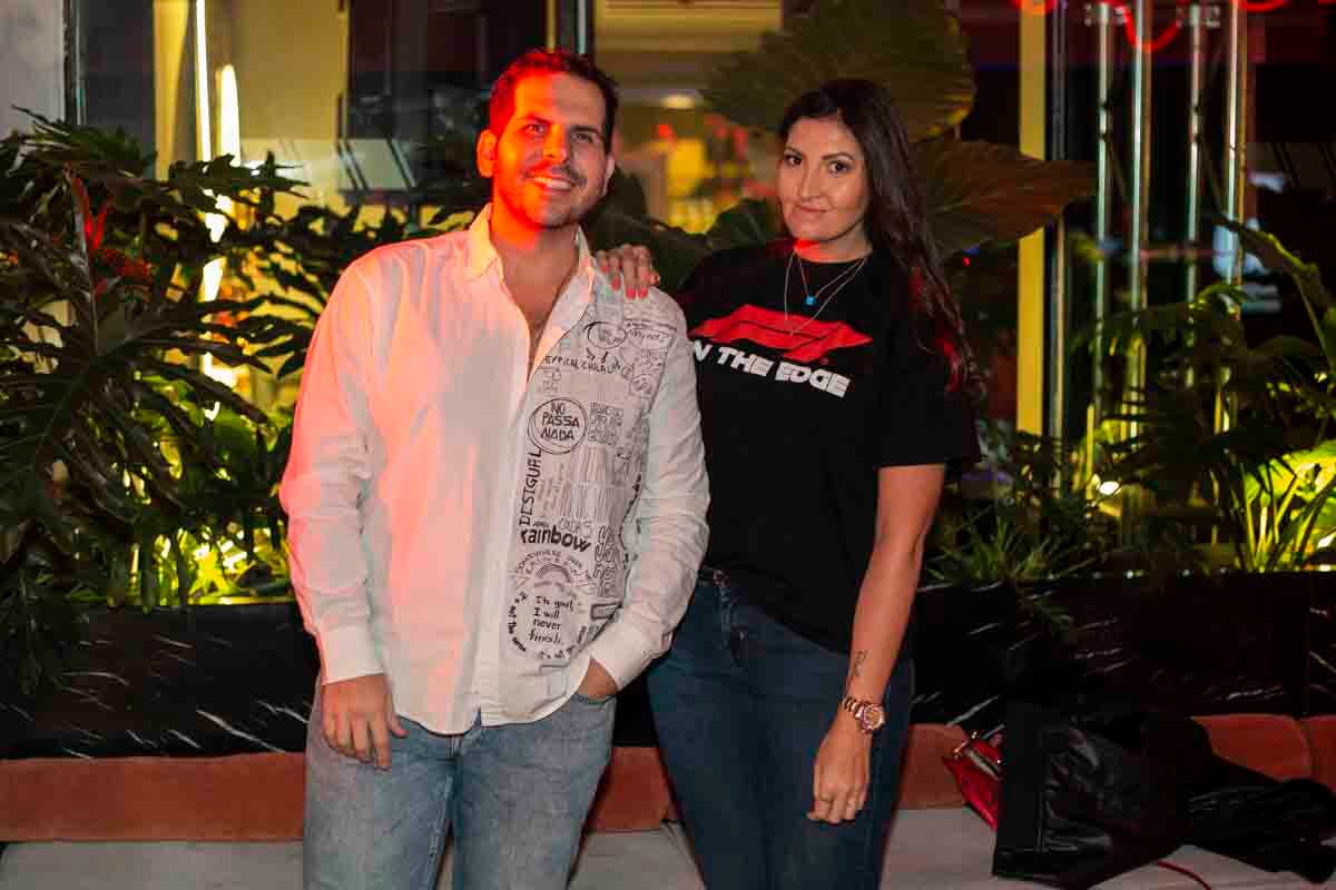 Emilio Guerra y Natalia Salazar . (Foto: Esteban Torreblanca)