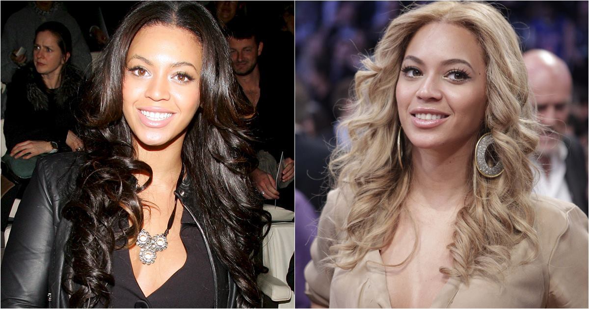 Famosas que pasaron de morenas a rubias