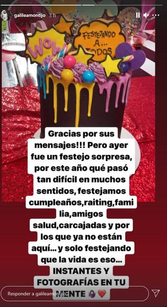 La tremenda fiesta de Galilea Montijo por sus 48 años 