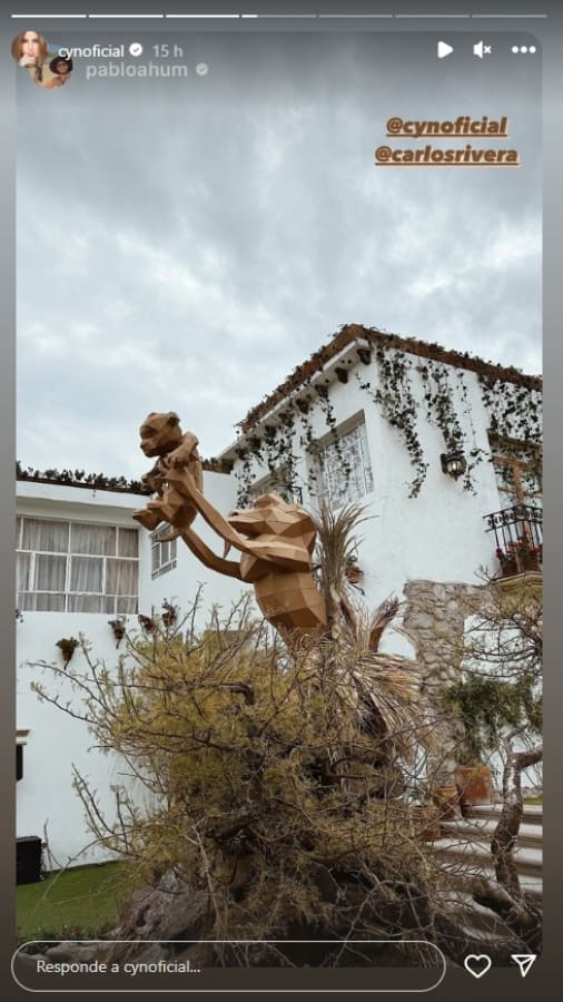 El bautizo de León, hijo de Carlos Rivera y Cynthia Rodríguez / Instagram