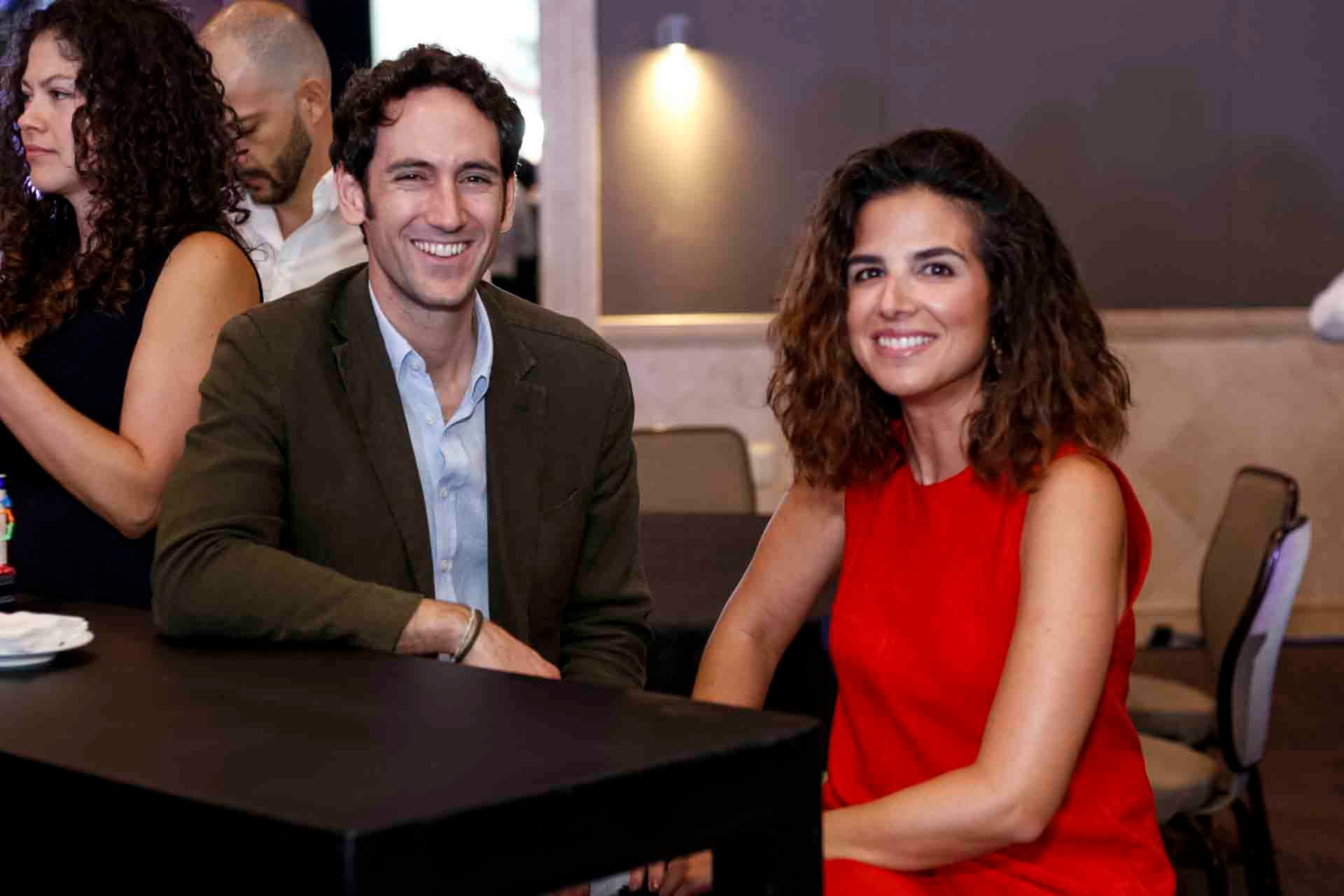 Juan José Carrascosa y Blanca Aragón. (Foto: Esteban Torreblanca)