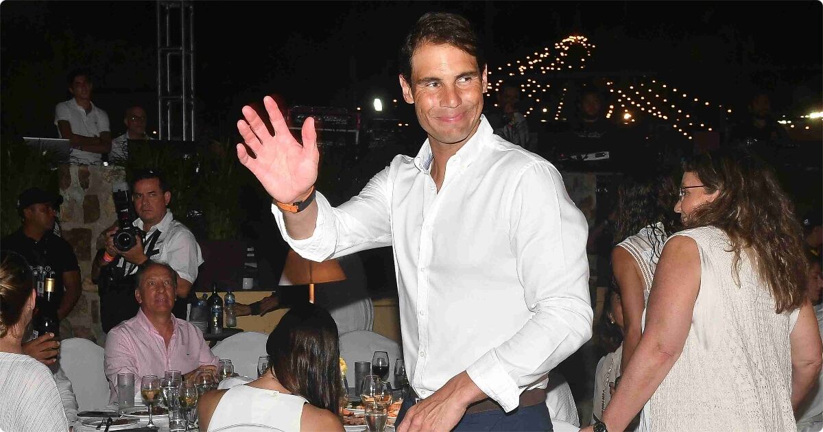#Flashback Rafael Nadal en la Fiesta de Blanco del Abierto Mexicano de Tenis 
