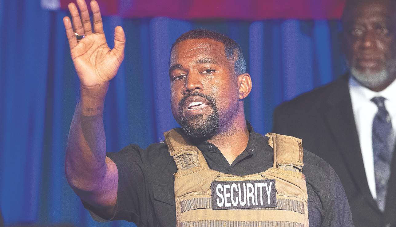 Kanye West, de fiesta con Travis Scott, Kendall Jenner ¿y Kim Kardashian?