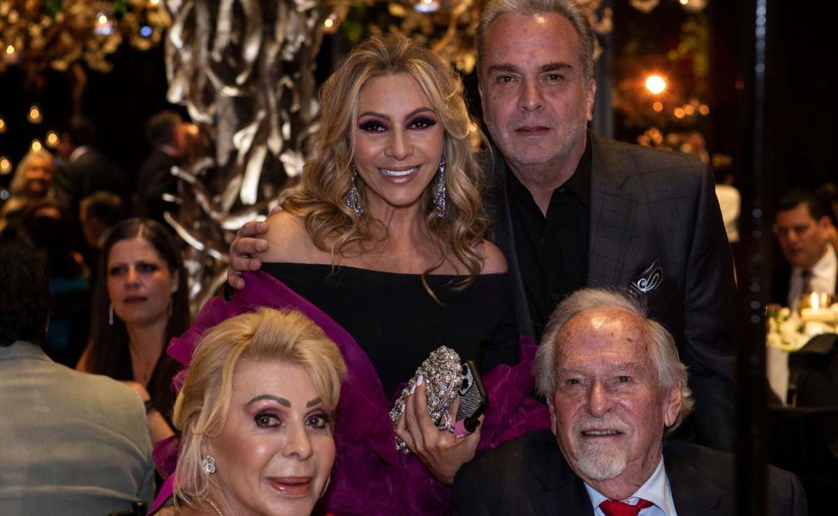 La familia de Gustavo Díaz Ordaz Borja / Foto: Especial
