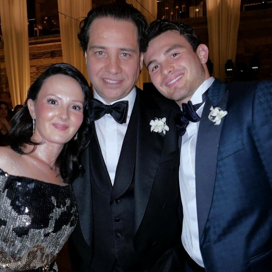 Pato O'Ward junto a sus papás / Foto: Instagram