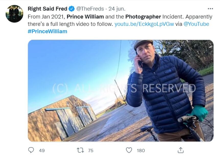 El príncipe William estalla contra un fotógrafo que perseguía a sus hijos