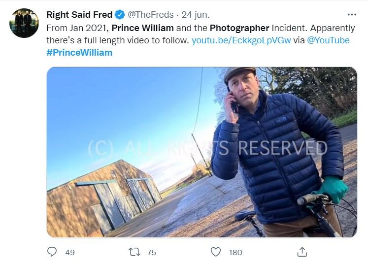 El príncipe William estalla contra un fotógrafo que perseguía a sus hijos