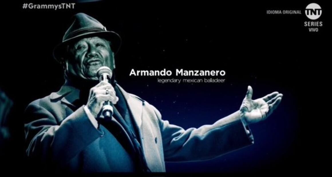 Recuerdan a Armando Manzanero en los Grammy 2021