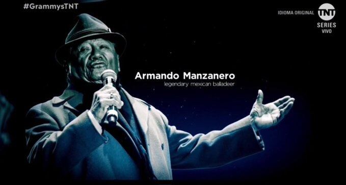Recuerdan a Armando Manzanero en los Grammy 2021