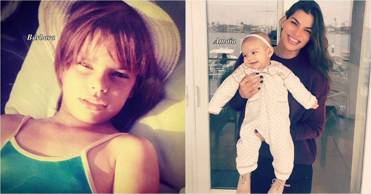 Amaïa Hank es idéntica a su mamá Bárbara Coppel