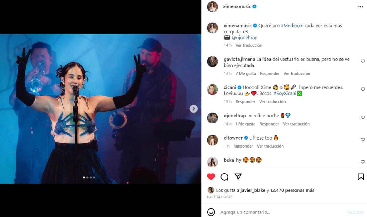 Instagram: @ximenamusic