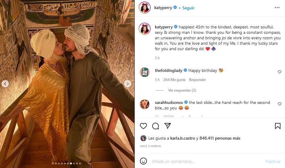 Orlando Bloom cumple 45 años y Katy Perry dedica emotiva felicitación
