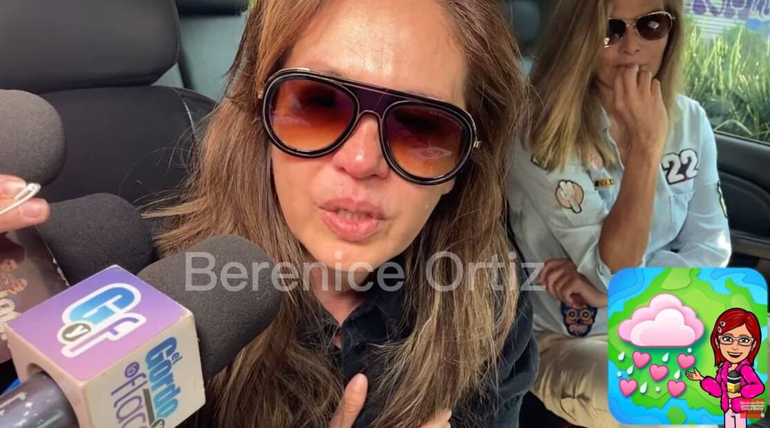 Yolanda Andrade reaparece llorando por sus problemas de salud