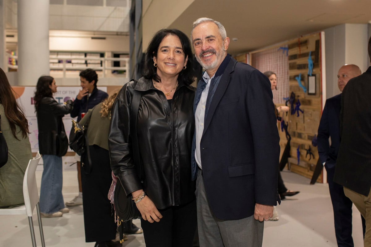 Lynnette Rivera y Fernando Contreras. (Foto: Esteban Torreblanca)