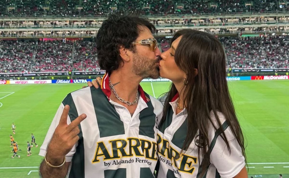 Alejandro Fernández y Karla Laveaga. (Foto: Instagram)