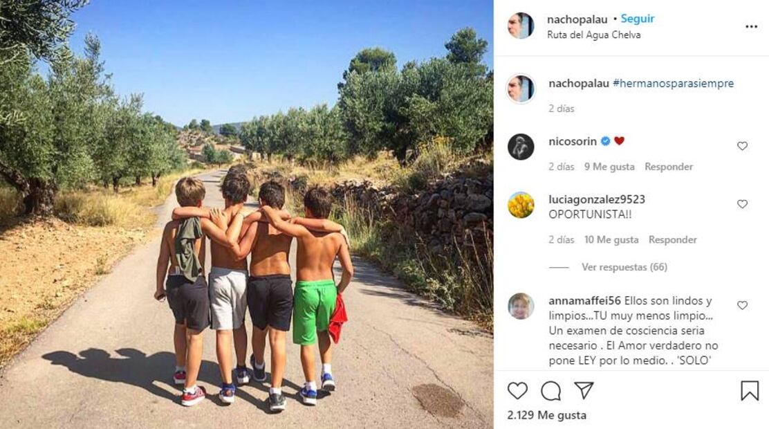 Miguel Bosé ofrece a Nacho Palau casa en México 