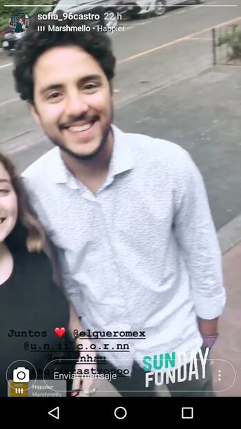 Fernanda Castro y su novio derrochan amor en México