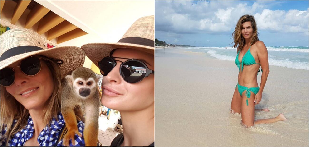 Las románticas vacaciones en México de Yaya Kosikova y Montserrat Oliver 