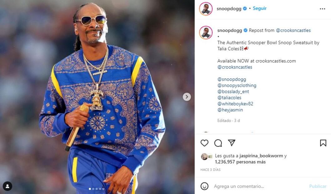 Snoop Dogg rinde tributo a Vicente Fernández en concierto