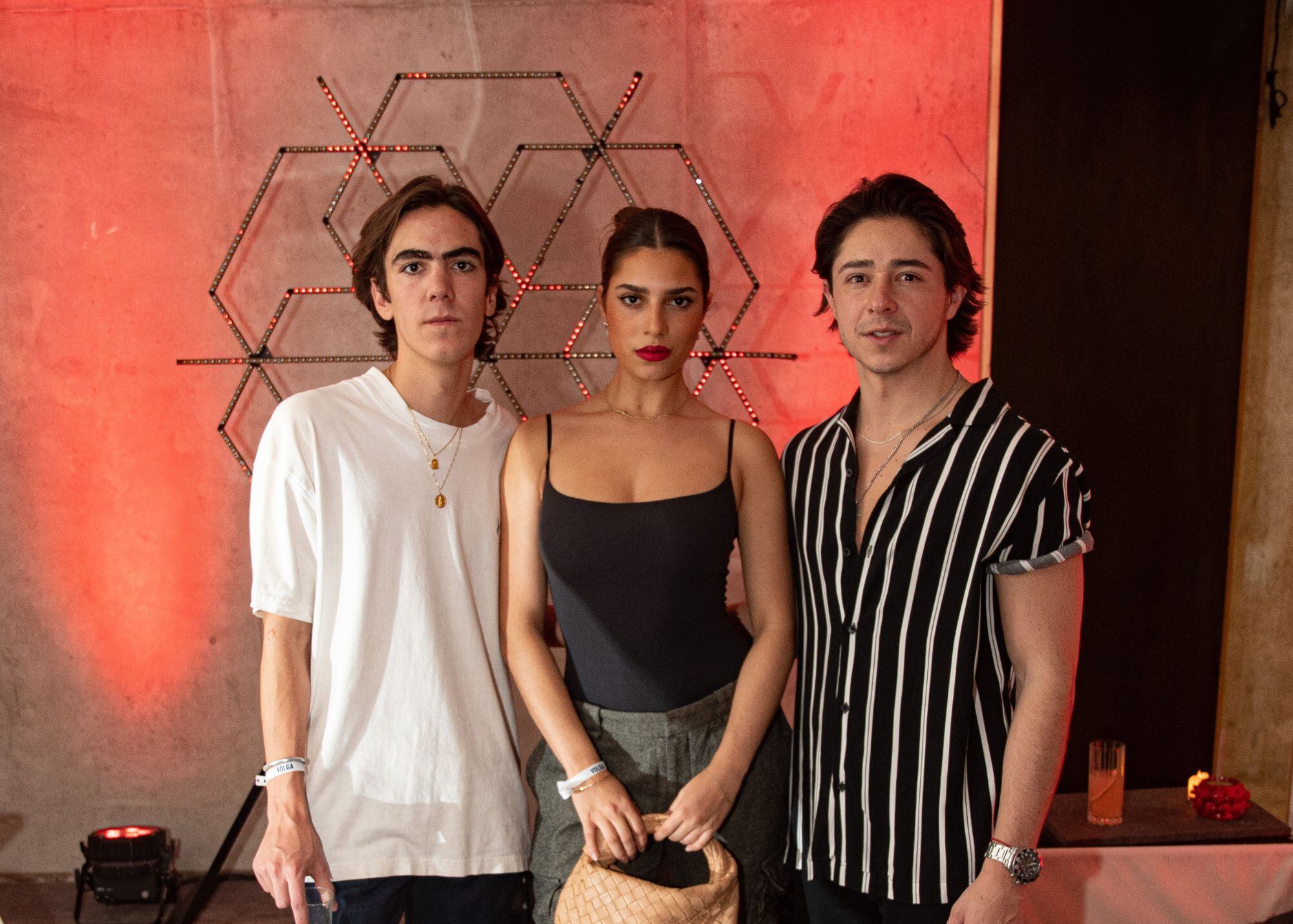 Andrés Pardo, Alexandra Nacif y Carlos Monzón. (Foto: Arturo Quintero)
