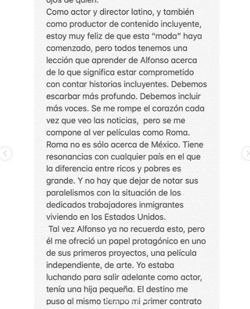 Eugenio Derbez recuerda el día que rechazó a Alfonso Cuarón