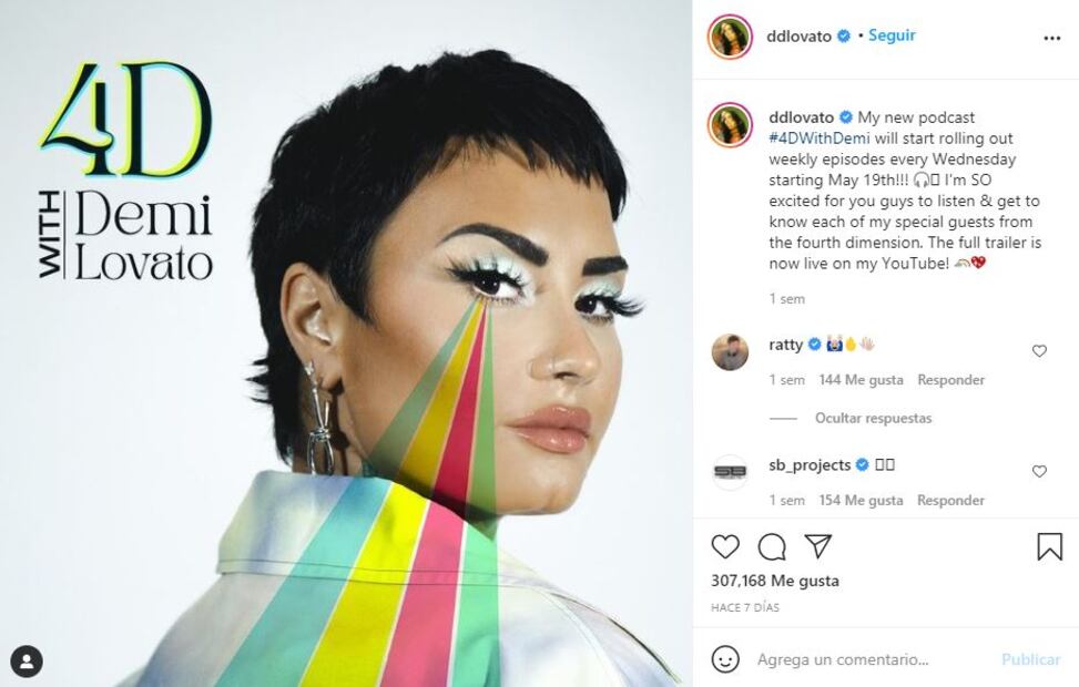 Demi Lovato se declara persona del género no binario