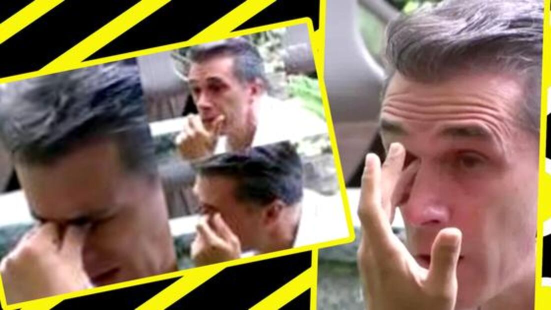 Sergio Mayer llora en conferencia de la hija de Héctor Parra
