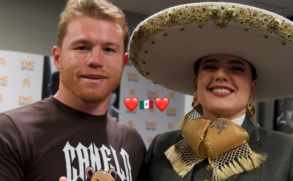 El Canelo Álvarez se mostró comprensivo por la falla de Camila Fernández / Foto: Instagram