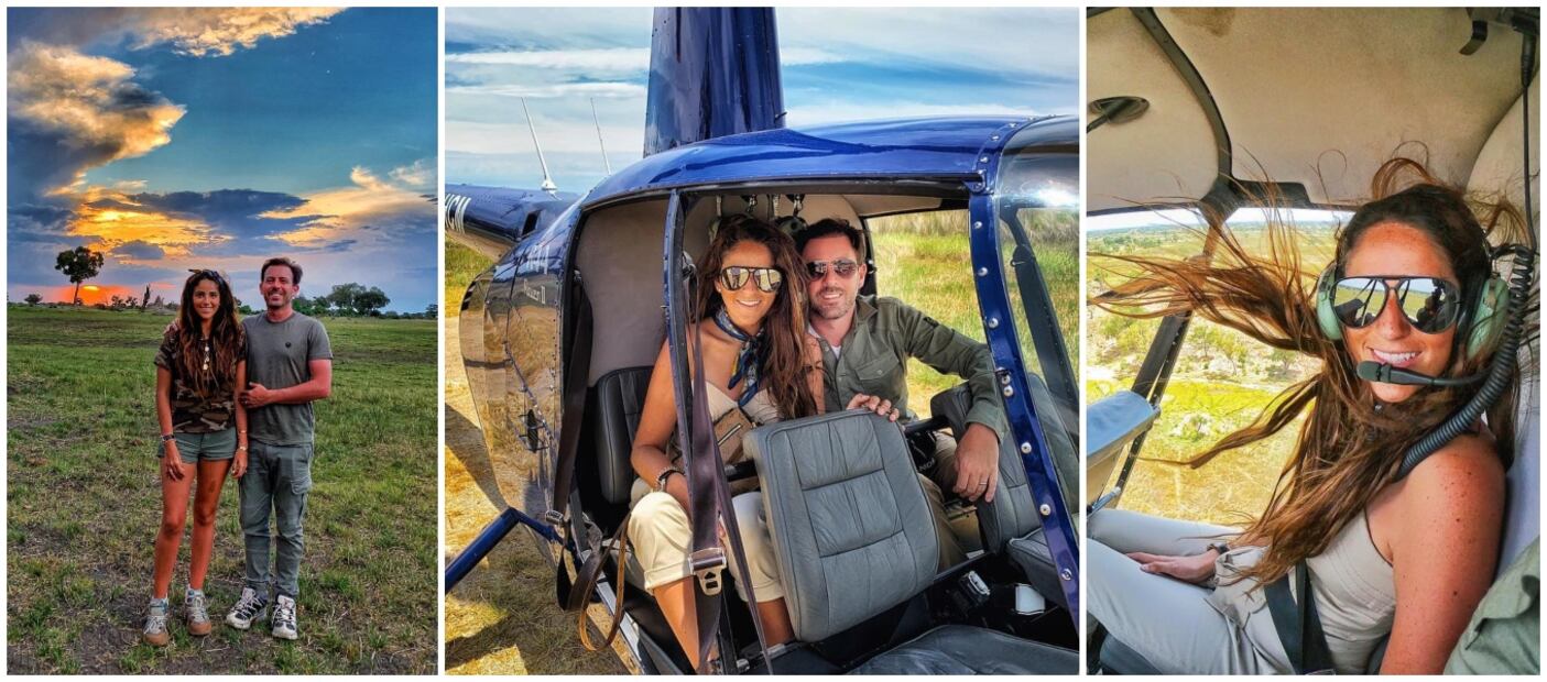 FOTOS: Así fue la espectacular luna de miel de Perla Ealy y Rogelio Cárdenas por África 