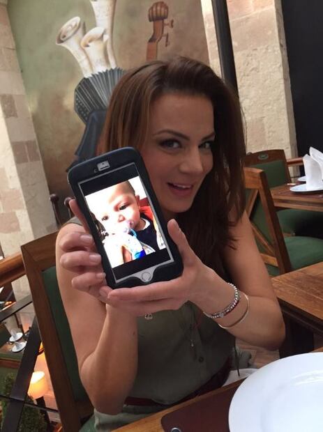 FOTOS: Así ha crecido León Casanova, hijo de Silvia Navarro 