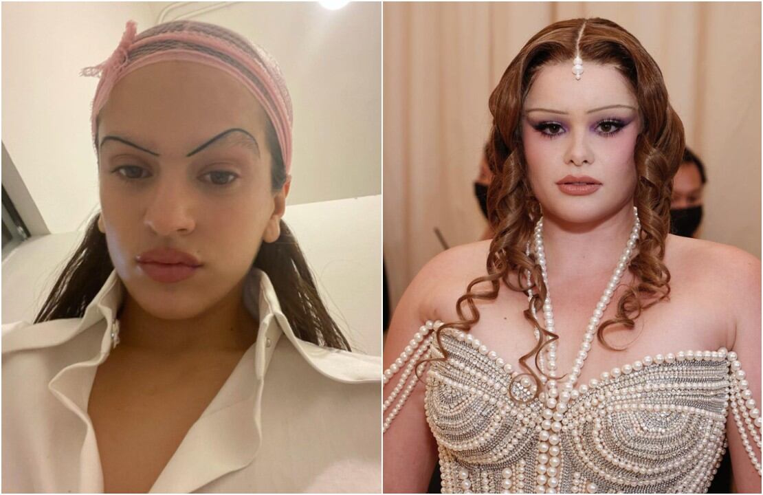 Rosalía y sus cejas estilo kabuki, la nueva tendencia 