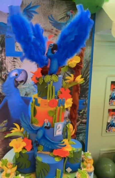La fiesta de cumpleaños de León, hijo de Carlos Rivera y Cynthia Rodríguez / Foto: Instagram