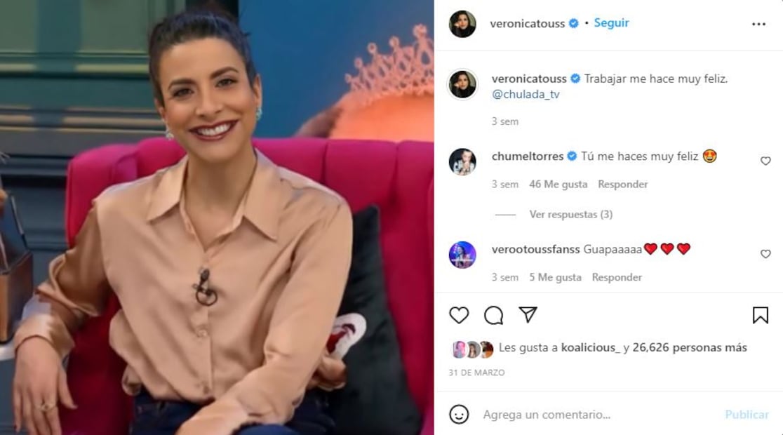 Verónica Toussaint se someterá a una cirugía por cáncer de mama