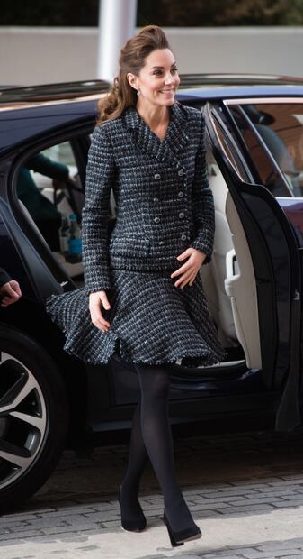 Kate Middleton y su sexy contratiempo con el viento 