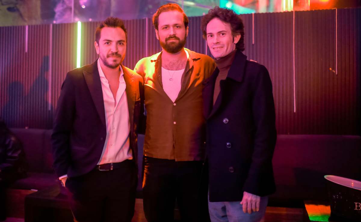 Arturo Sosa, Allan Cesarman y Rafa Picard / Foto: Esteban Torreblanca