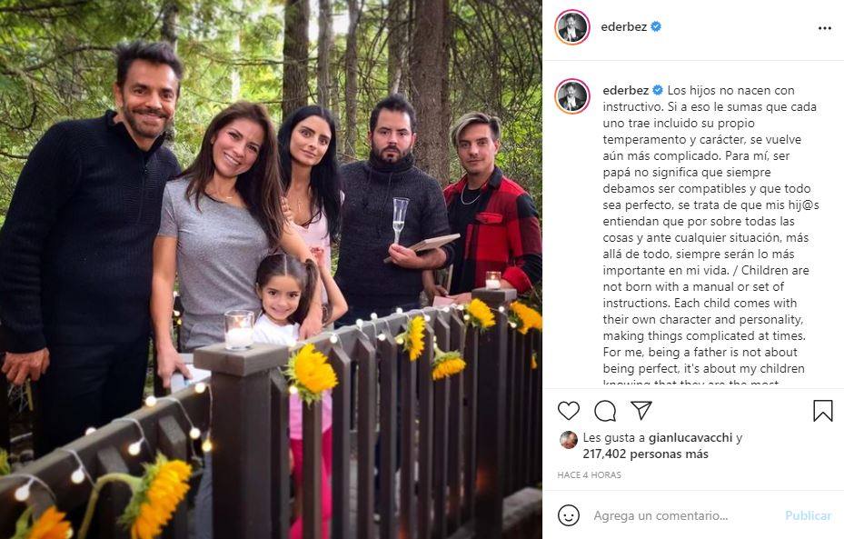Así celebran el Día del Padre empresarios, celebridades, cantantes e influencers