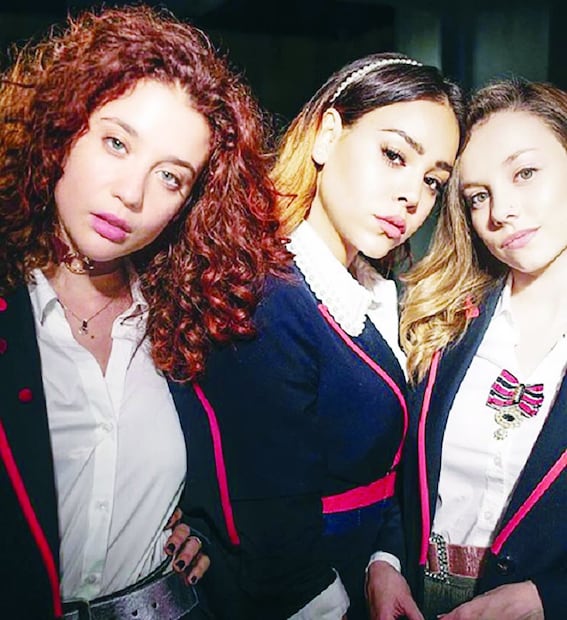 Las primeras imágenes de la serie española Élite, en la que sale Danna Paola