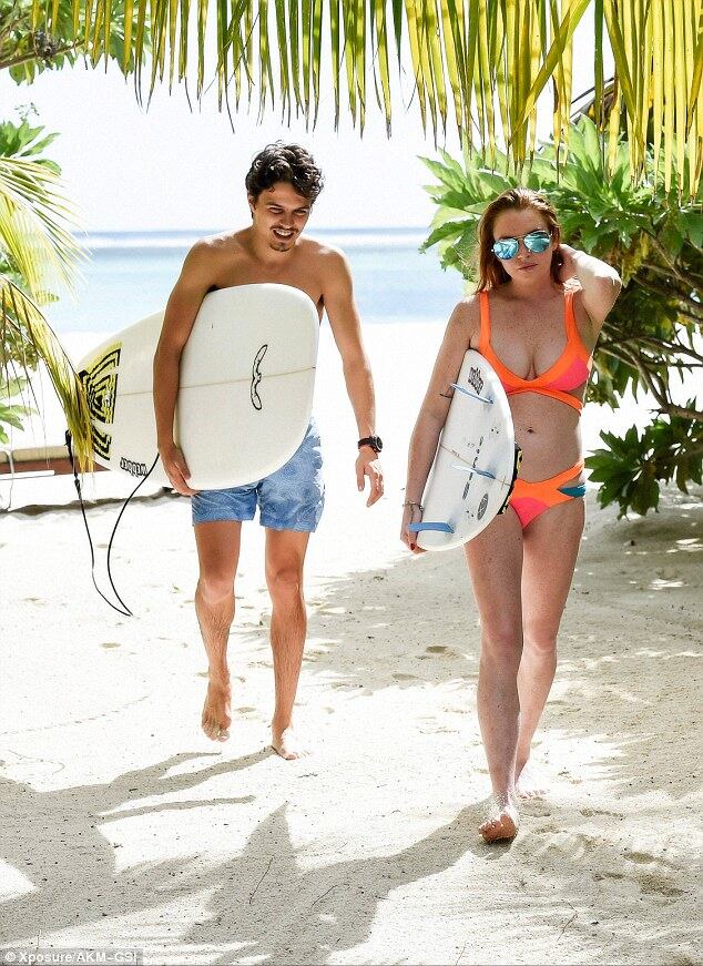 Lindsay Lohan recuperó la figura gracias al amor