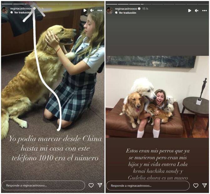Las inquietantes publicaciones deRegina Castro / Instagram: @reginacastroooo