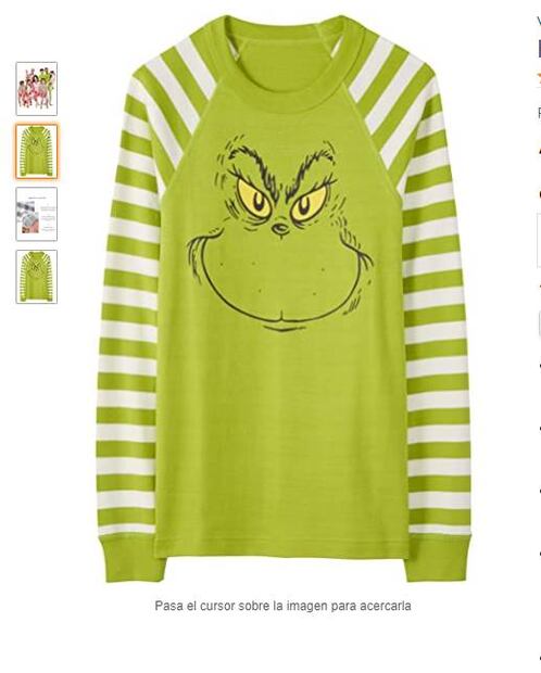 ¿Te gustó la pijama de 'El Grinch' de Kylie Jenner y Stormi? Aquí puedes comprarla